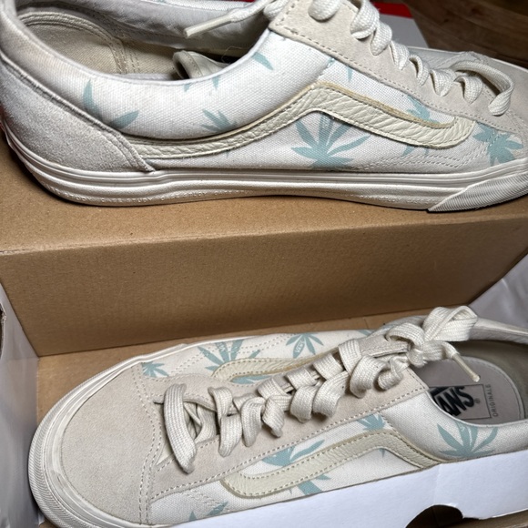 Vans White and Blue Sneakers modernica x style 36 LX Palm leaf - Picture 4 of 6